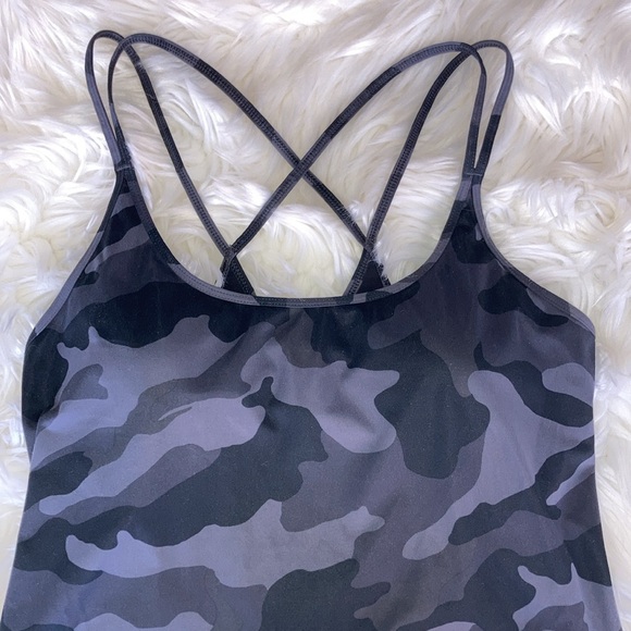 OLD NAVY Strappy Camo Tank Shelf with Removable Pad Inserts L - Picture 6 of 13